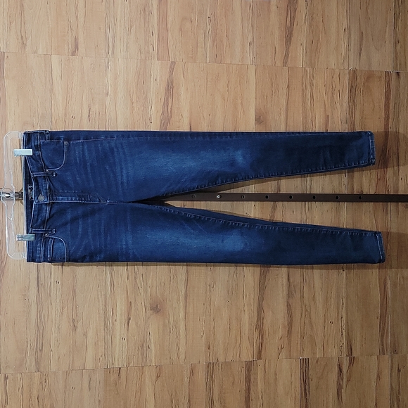 Abercrombie & Fitch Denim - Abercrombie Fitch Simone high-rise skinny blue jeans